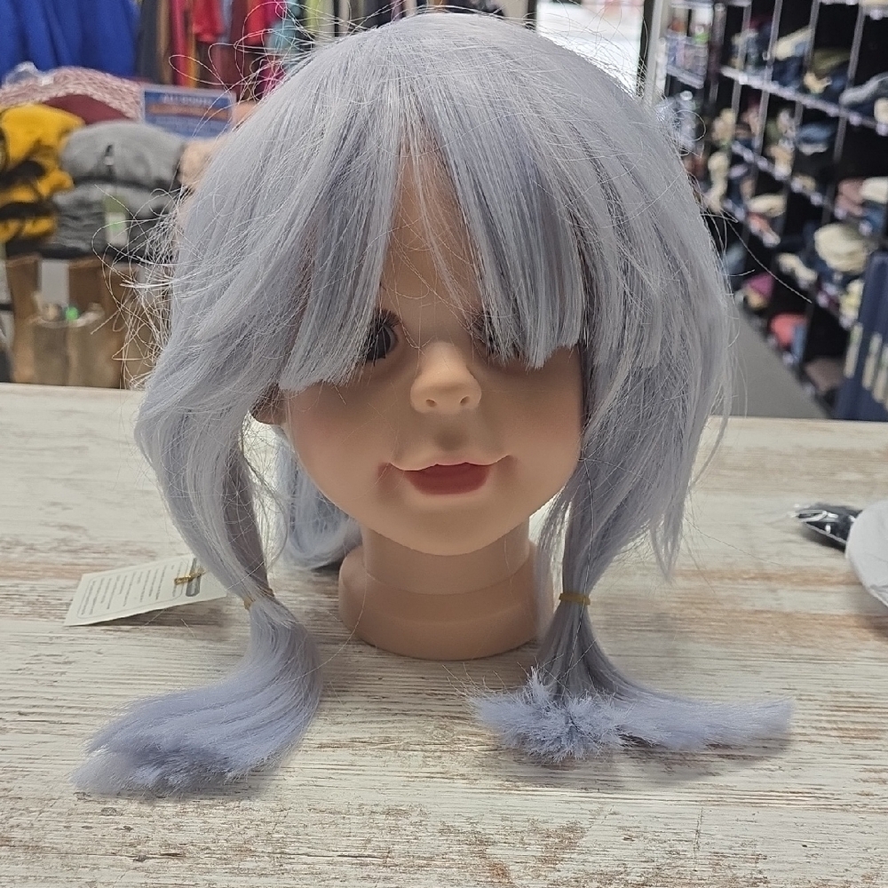 Lavender Anime Ponytail Wig | Adult